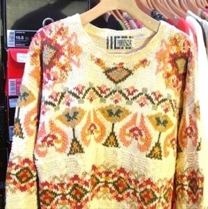𝅺VINTAGE Authentico forenza women's sweater size large